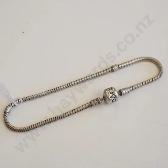 sterling silver Pandora bracelet