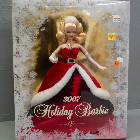 2007 Holiday Barbie in original packaging