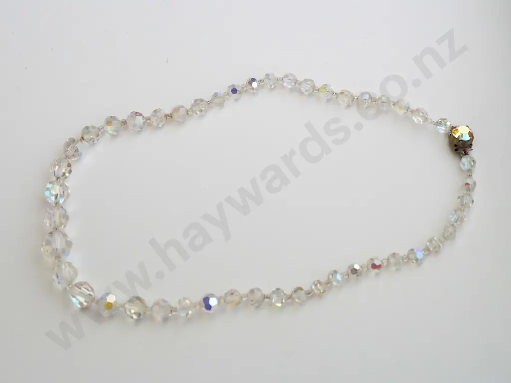 single strand crystal necklace Image 1++