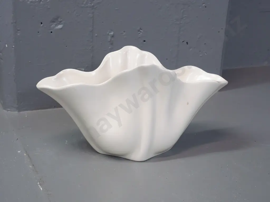 Beswick cream glaze vase, pattern #808. Some minor staining and crazing. H-165 W-310 Image 1++