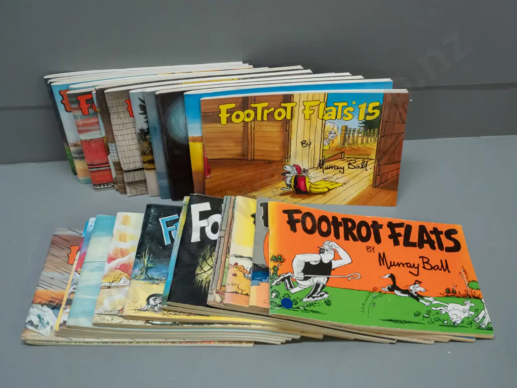 complete set of 27 Footrot Flats books - numbers 1 to 27 Image 1++