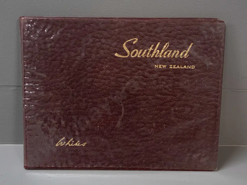 Whites Aviation book - 1957 "Pictorial Reference of Southland" - with plastic dust jacket - some foxing Image 1++
