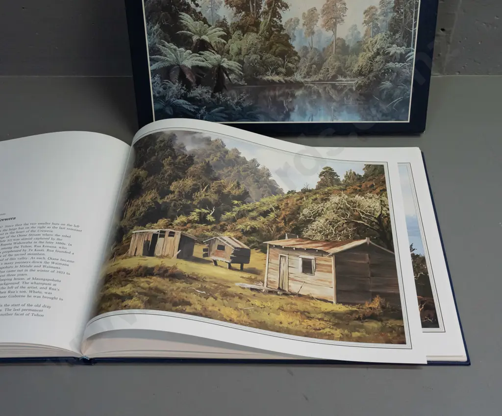 Book: Jonathan White's New Zealand w/text by John Hall-Jones, pub 1986 - some wear to slip-case Image 1++