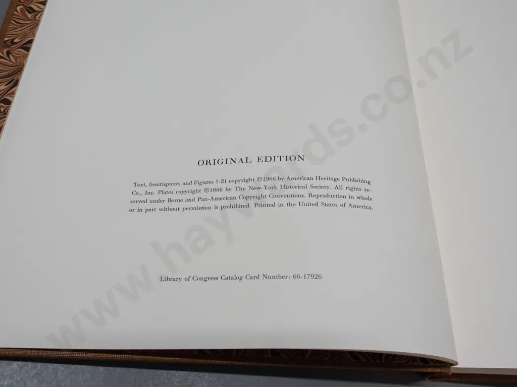 "The Original Watercolor Paintings by John James Audubon for The Birds of America" 2 volume slip-cased set - 1966 Image 1++