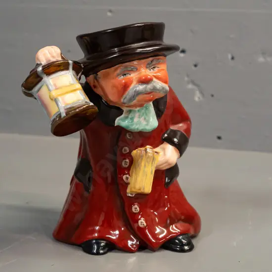 Wedgwood "Night Watchman" hand painted character jug H-170 W-135