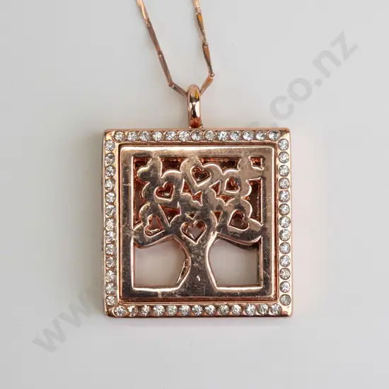 silver locket chain stamped 925