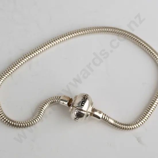 sterling silver charm bracelet