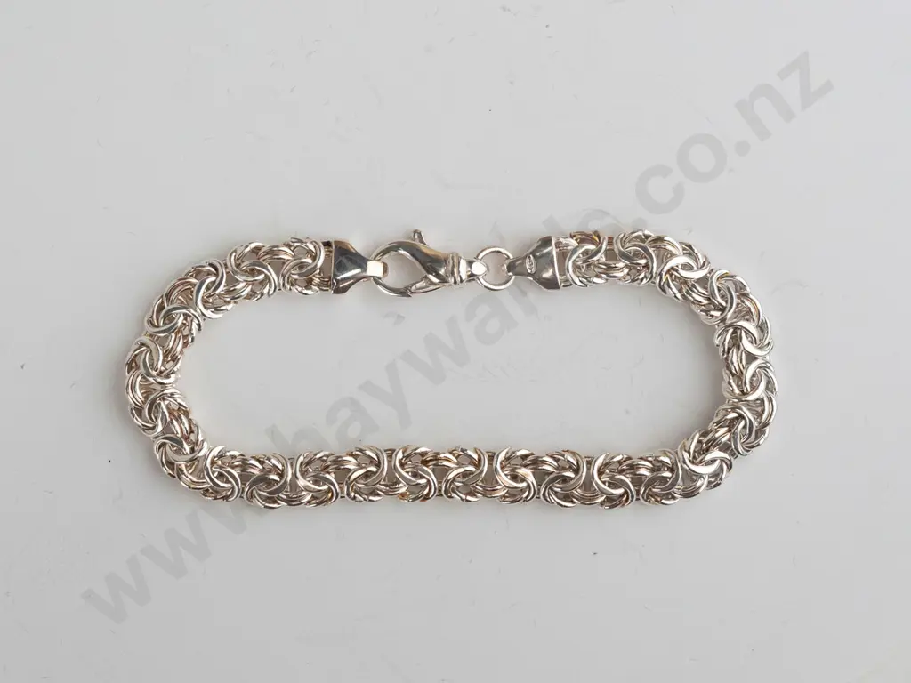 sterling silver byzantine bracelet Image 1++