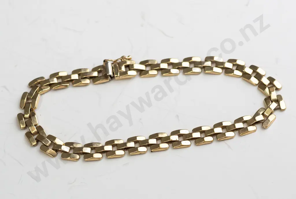 gold bracelet stamped 375 (7.5gm) Image 1++