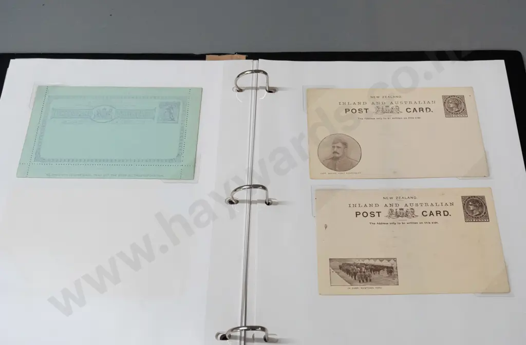 album of New Zealand post letter cards, envelopes and postcards - very good condition - see photos for detail Image 1++