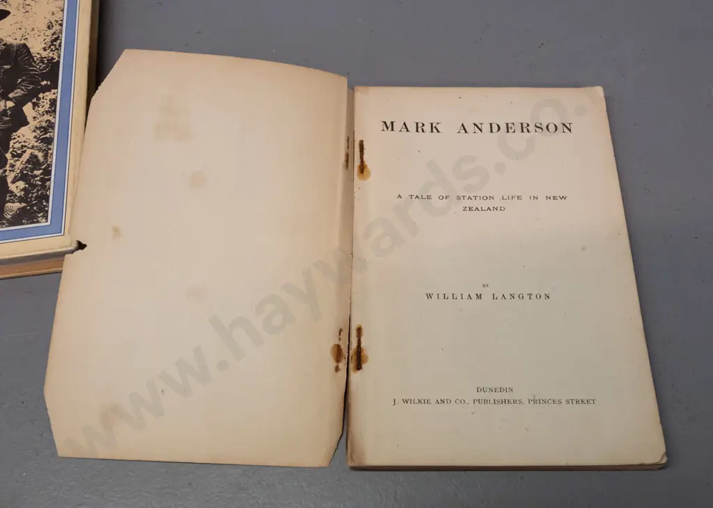 5 local history books - Otago, Wakatipu, station life etc -see photos for detail - some wear / damage etc. Image 1++