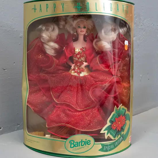 1993 Special Edition Happy Holidays Barbie in original packaging