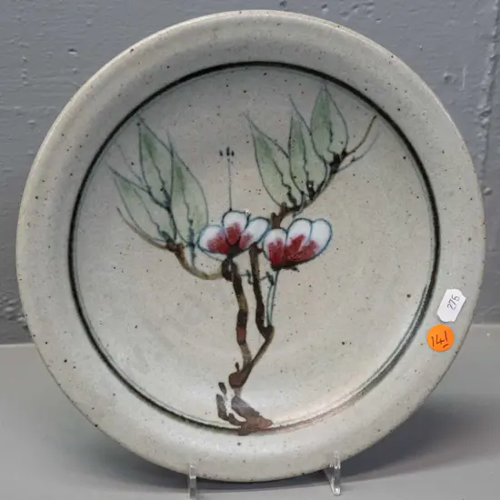 Neil Grant NZ studio pottery plate / dish D-240