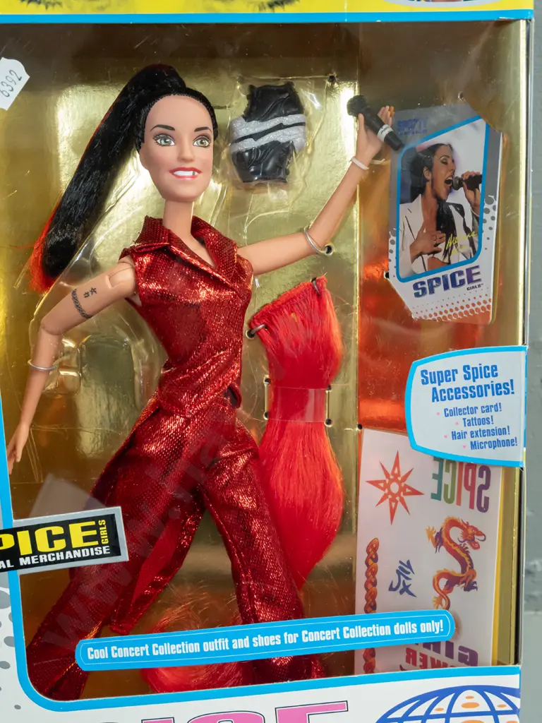 Spice Girls Concert Collection figures in original boxes with accessories - Galoob Toys - 1998 Mel C. and Mel B. Image 1++