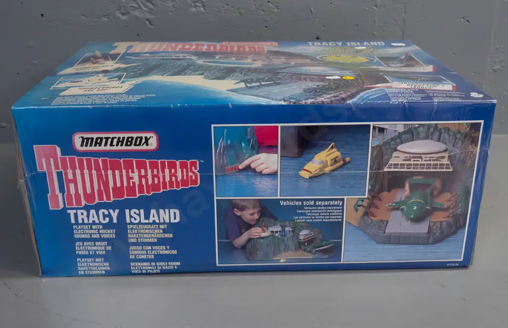 Matchbox Thunderbirds Tracy Island model in original sealed box - dated 1993. H-210 L-520 W-350 Image 1++