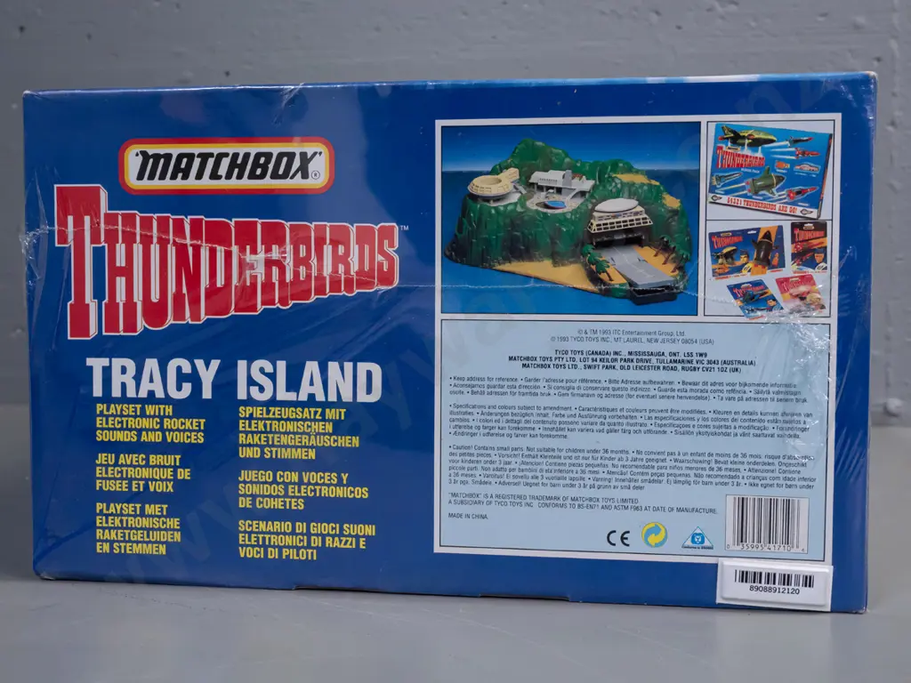 Matchbox Thunderbirds Tracy Island model in original sealed box - dated 1993. H-210 L-520 W-350 Image 1++