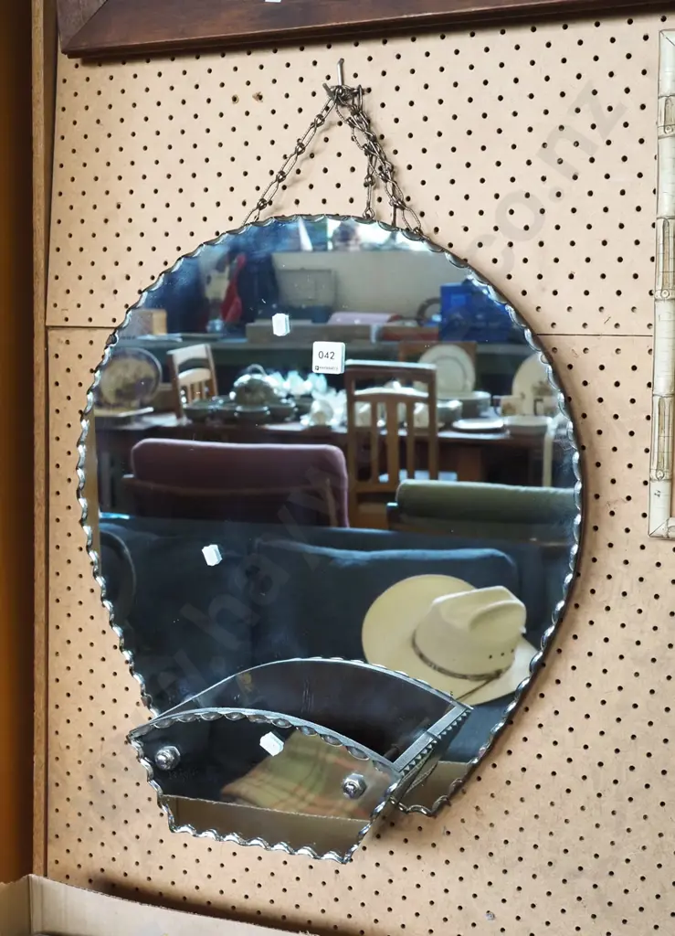 mirror back wall pocket vase H520 Image 1++