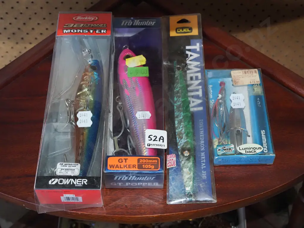 4x game fishing lures Image 1++