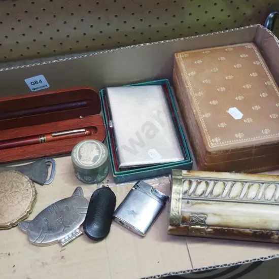 box; cigarette case, pen, trinket box etc