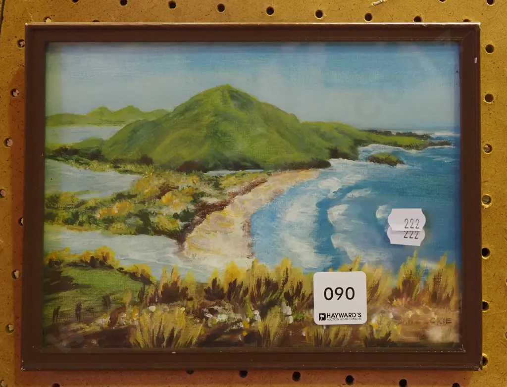 small watercolour - coastal scene Image 1++