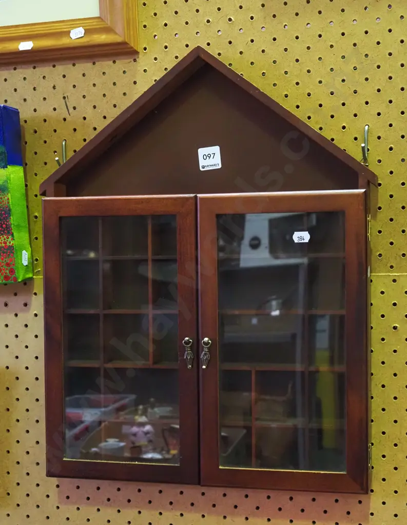 wall mounted display shelves/cabinet H485  Image 1++