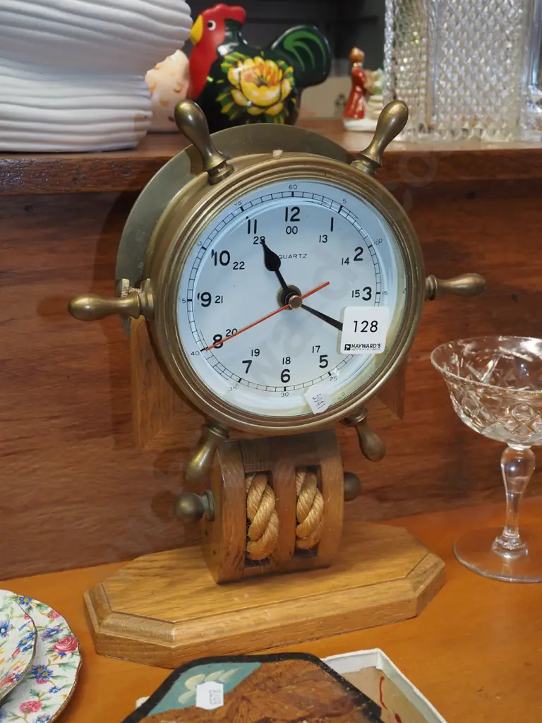 maritime themed mantle clock H300 Image 1++