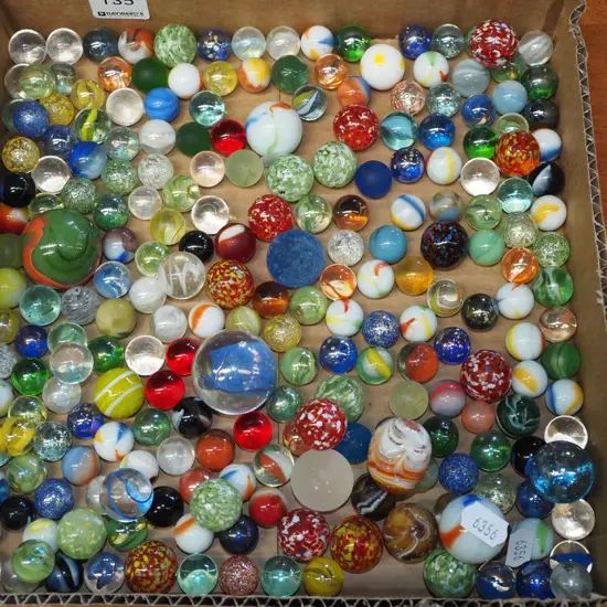 box of marbles