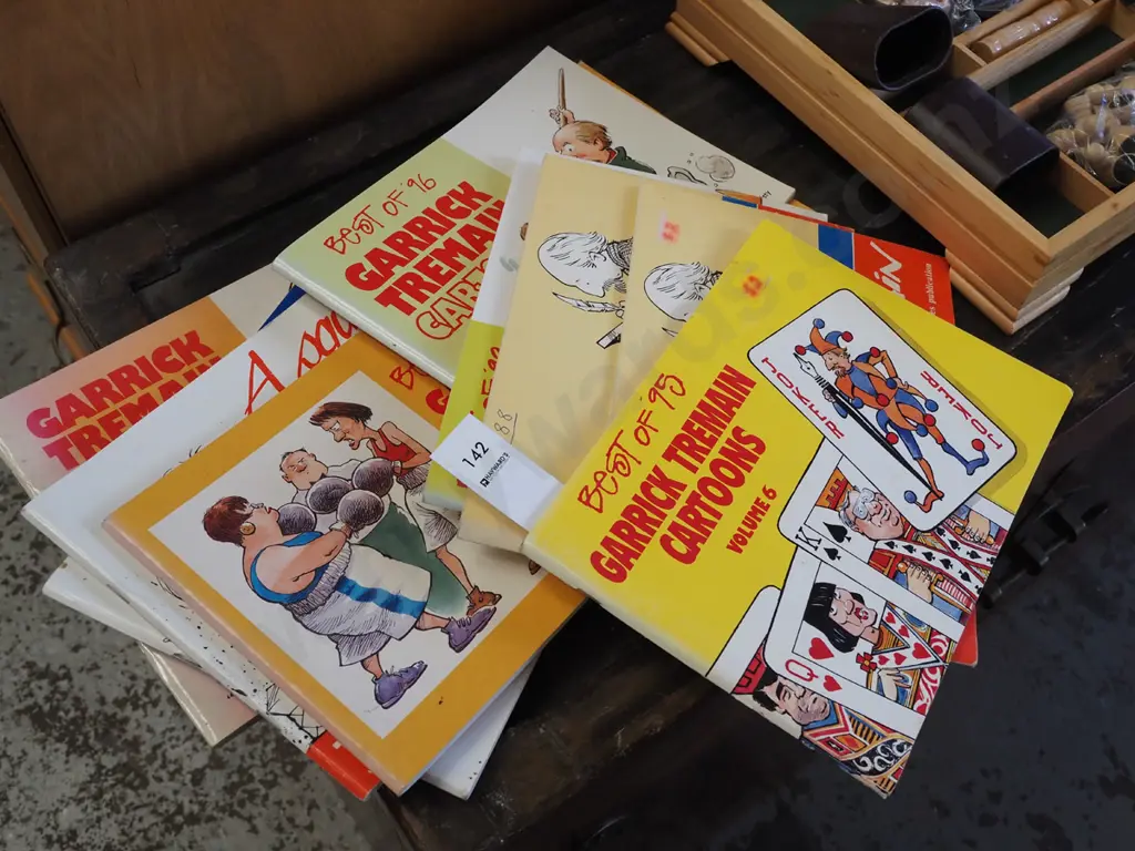 Garrick Tremain cartoon volumes Image 1++