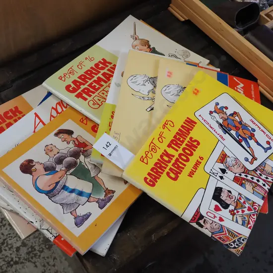 Garrick Tremain cartoon volumes