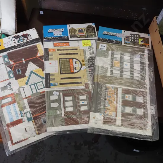 super quick cardboard railway layout models