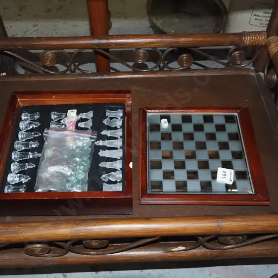 small portable chess set