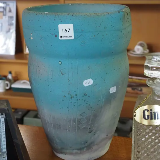 studio pottery vase H320