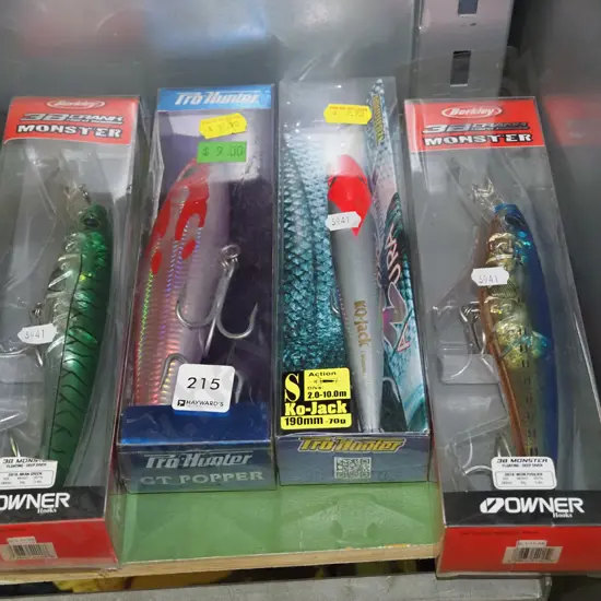 4x large game fishing lures
