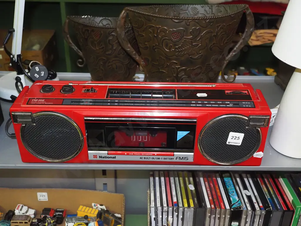 National radio cassette player - As Is No Returns Image 1++