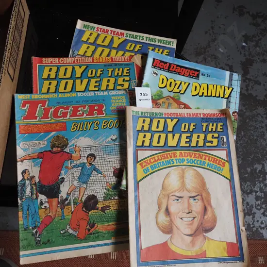 English football comics