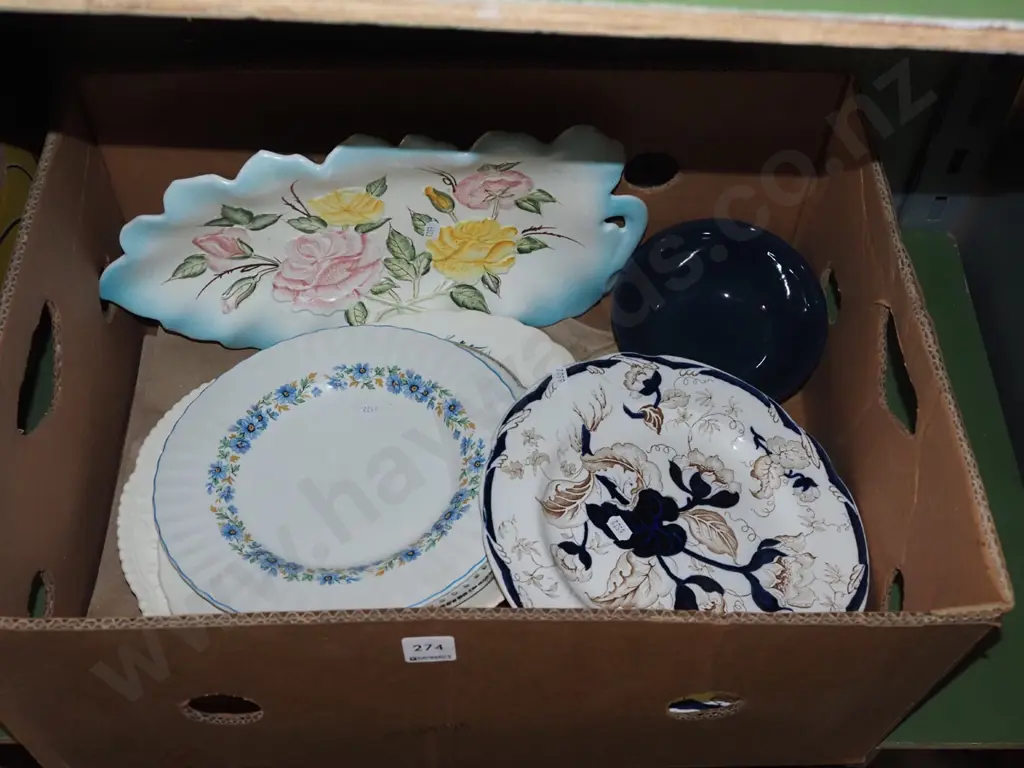 box; various bowls, plates Image 1++