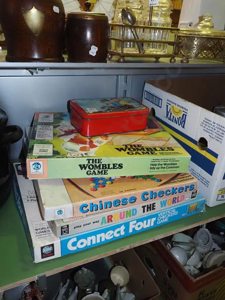 board games, retro tin Image 1++