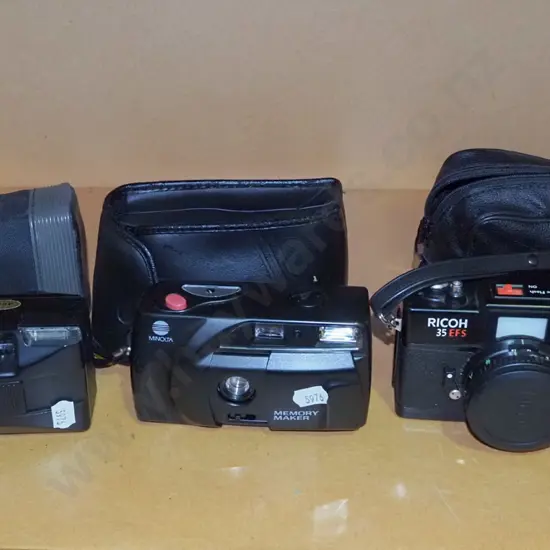 3x 35mm film cameras