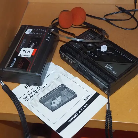 2x Chromemax walkmans - As Is No Returns