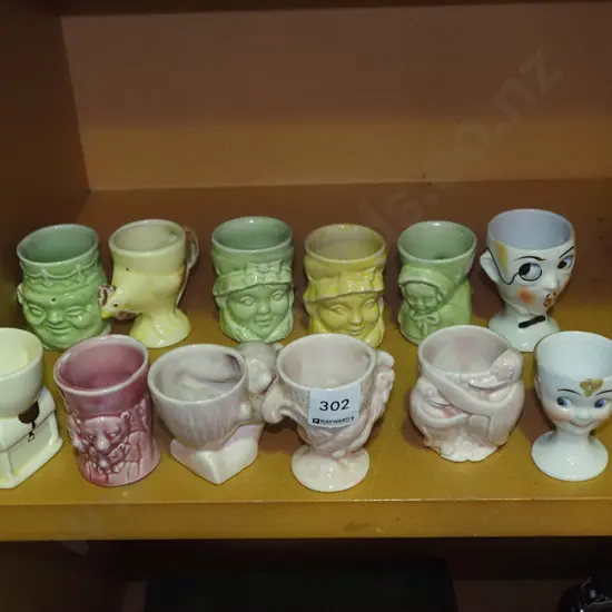 various egg cups