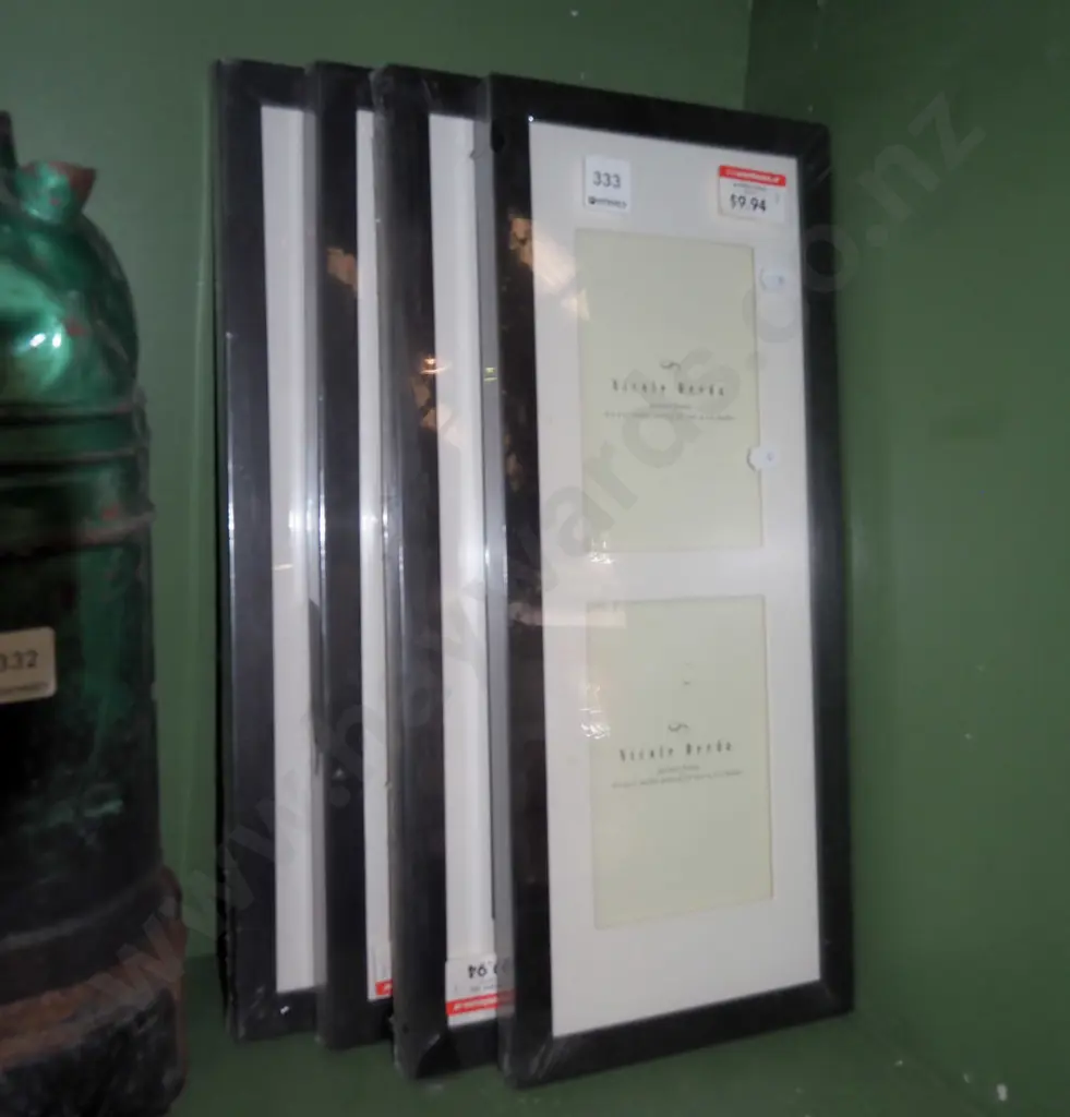 4x double picture frames Image 1++