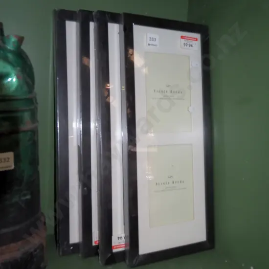 4x double picture frames