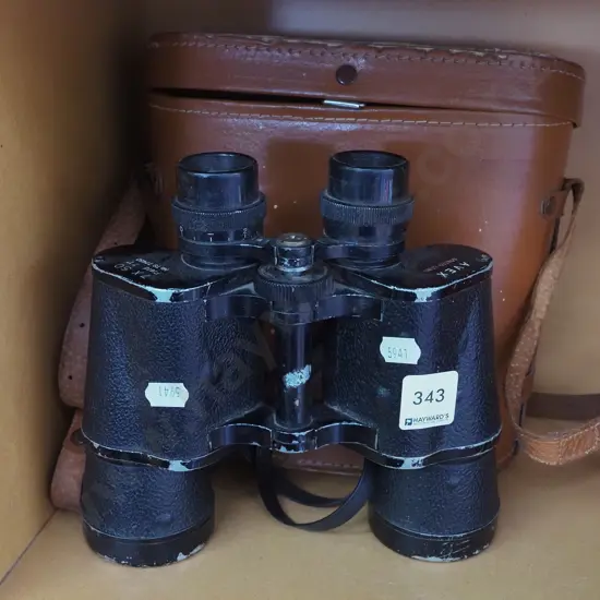 cased 7x50 field binoculars