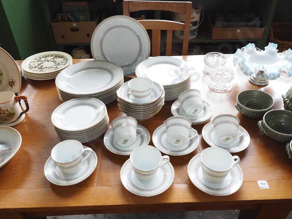 Noritake Nina dinner items; plates, bowls, cups etc Image 1++