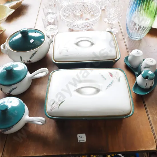 Denby baking dishes, casseroles etc