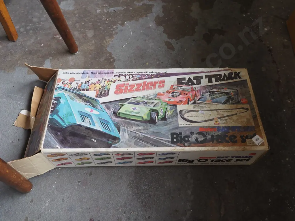 boxed Sizzlers fat track race set Image 1++