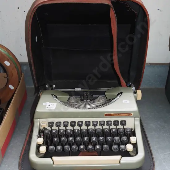 portable vintage typewriter