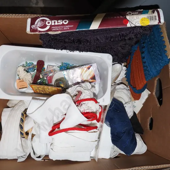 box; binding, hooks etc