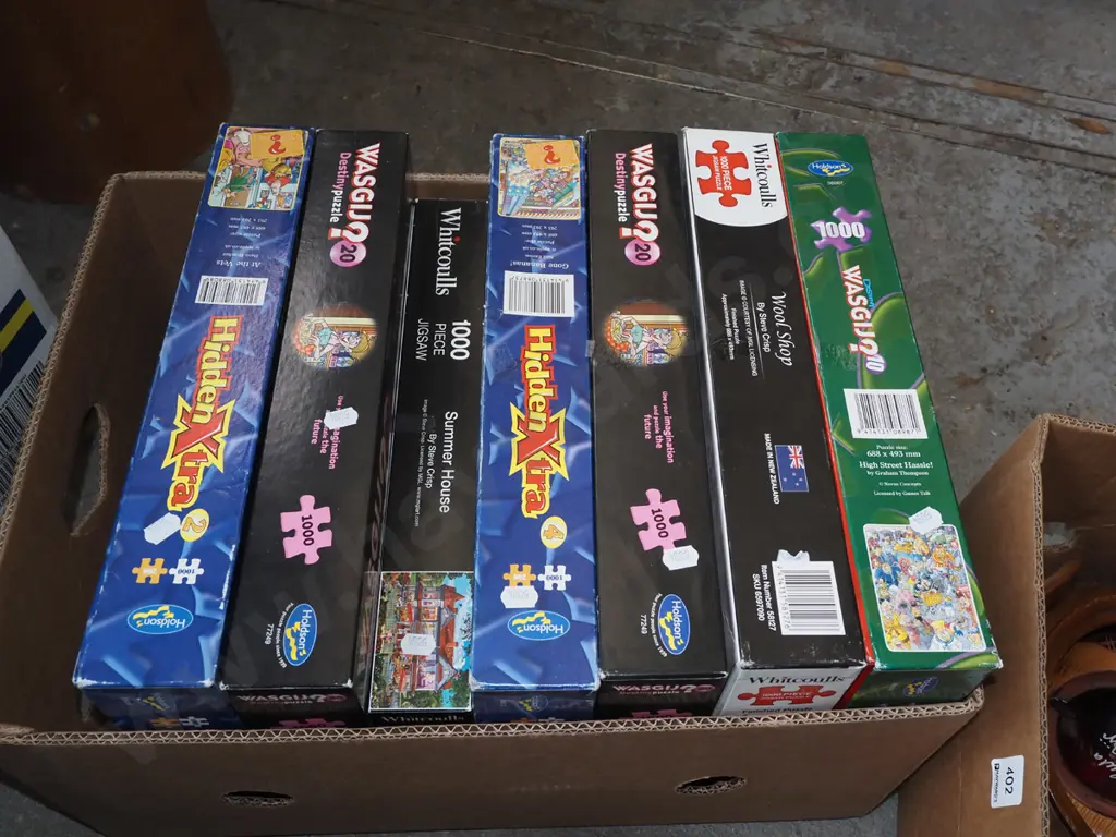 box of puzzles Image 1++