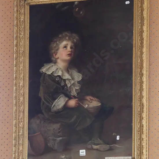 gilt framed Pears Soap print